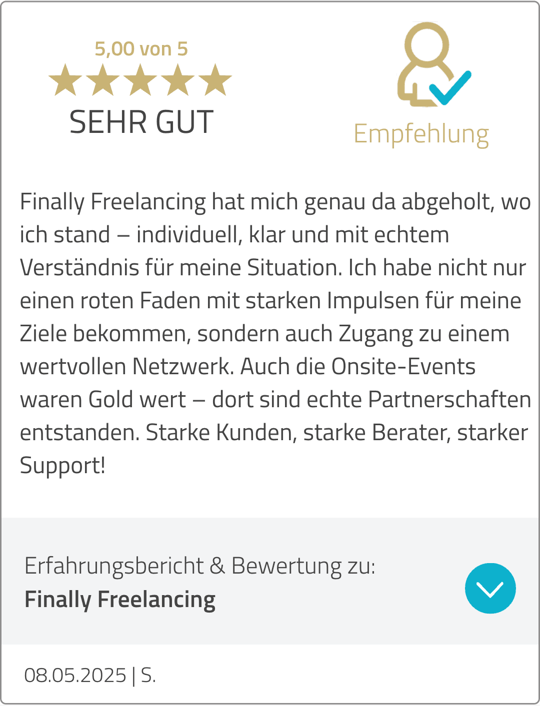 5-Sterne-Kundenbewertung auf ProvenExpert
